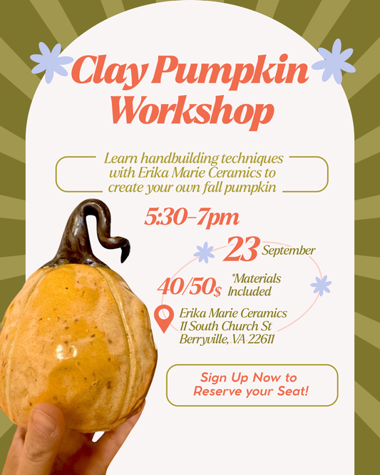 Clay Pumpkin Workshop