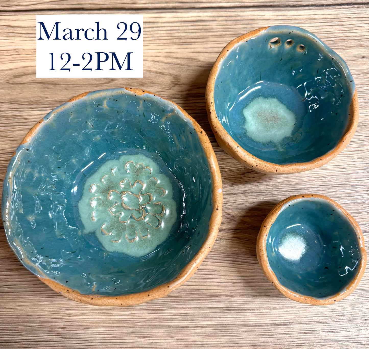 Hand Built Nesting Bowl Workshop- March 29- 12-2PM - Bear Chase Brewing Co